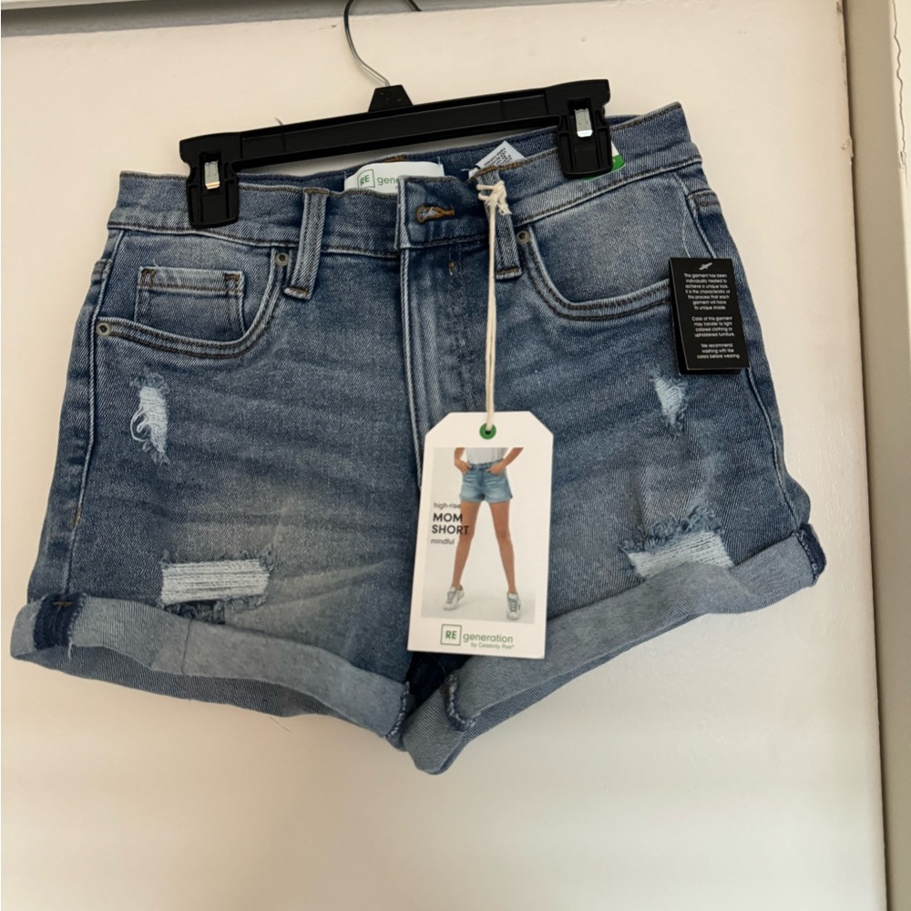 Denim blue jean shorts super cute great for the summer